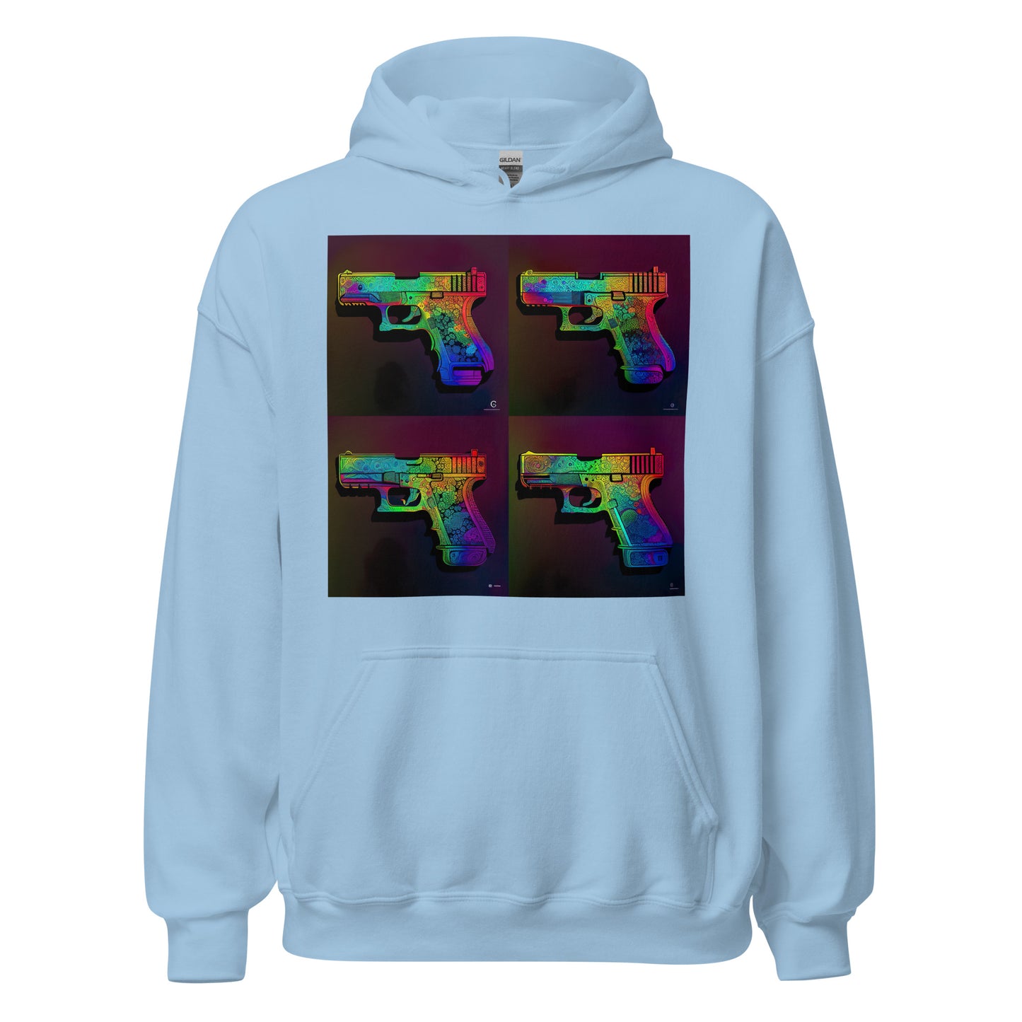 Glock 19 Psycho Hoodie