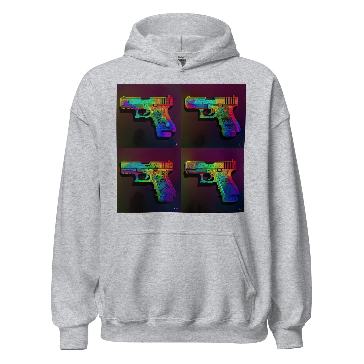 Glock 19 Psycho Hoodie